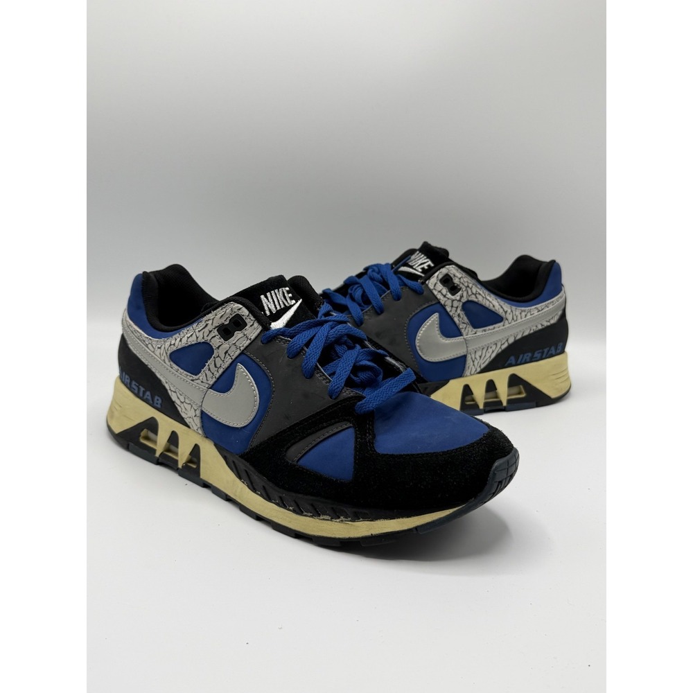 Nike‎ Air Stab Premium Elephant Print 313717-401 Size 12 Pre-Owned No Box